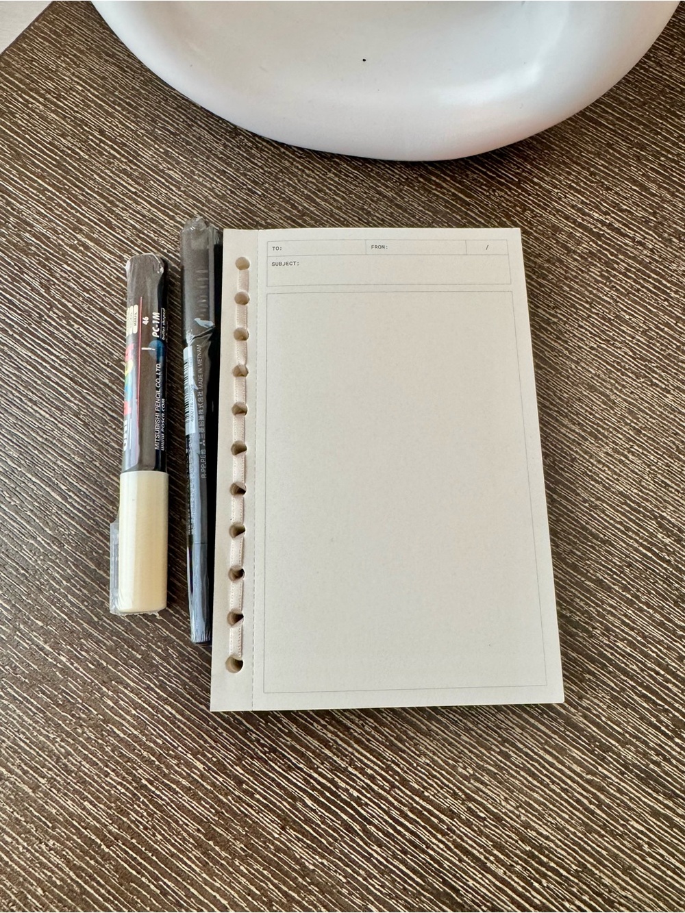 Cloth & Paper Minimalist Message Pad Set | Japanese Stationery Bundle